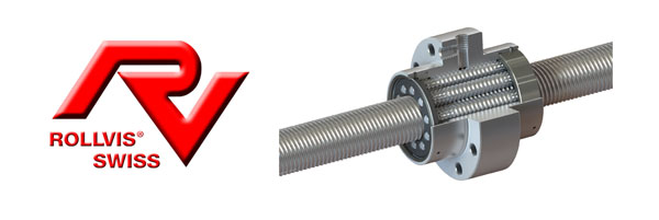 Rollvis Swiss satellite rollerscrews - a superior linear drive alternative